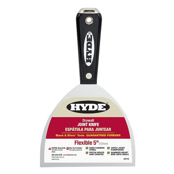 Hyde High Carbon Steel Flexible Joint Knife, w/ Hammer Head End 2770 - main